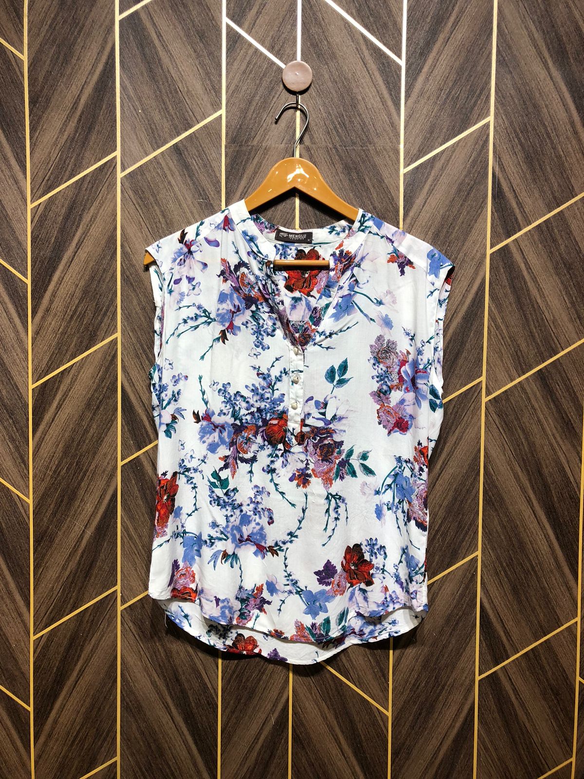 Trendy Linen CropTop Size Large