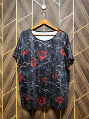 T-Shirt Jersey Large Size Length 27  baggy