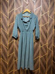 Western Long Maxi Chiffon X Small | Size | Chest 17 | Length 44
