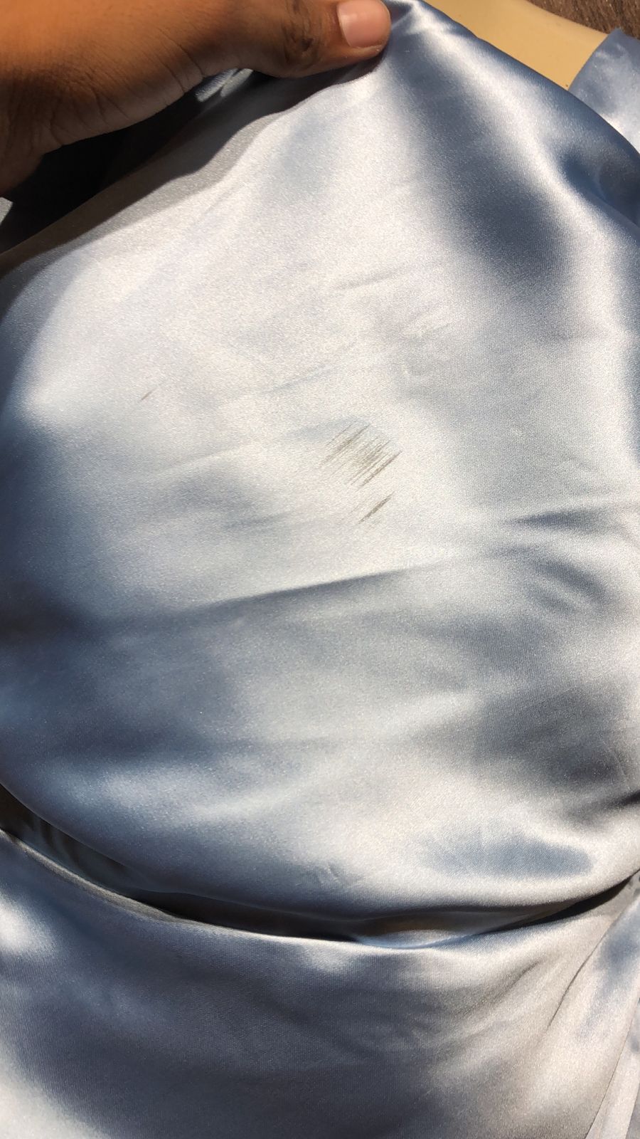 Western Long Maxi Minor stain Silk X Small | Size | Chest 17 | Length 60