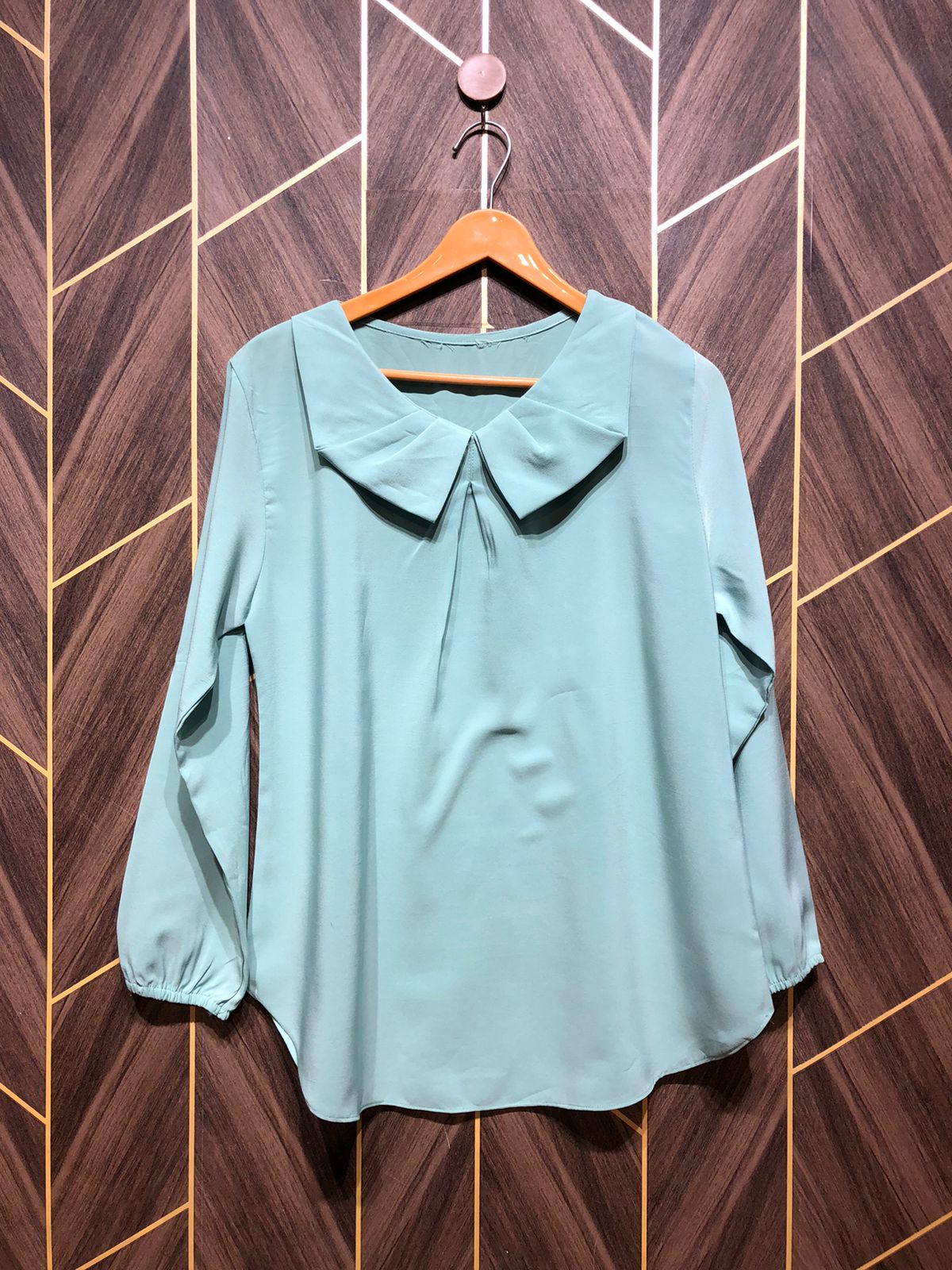 Western Top Chiffon – Large Size (Chest: 20, Length: 28  )