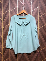 Western Top Chiffon – Large Size (Chest: 20, Length: 28  )