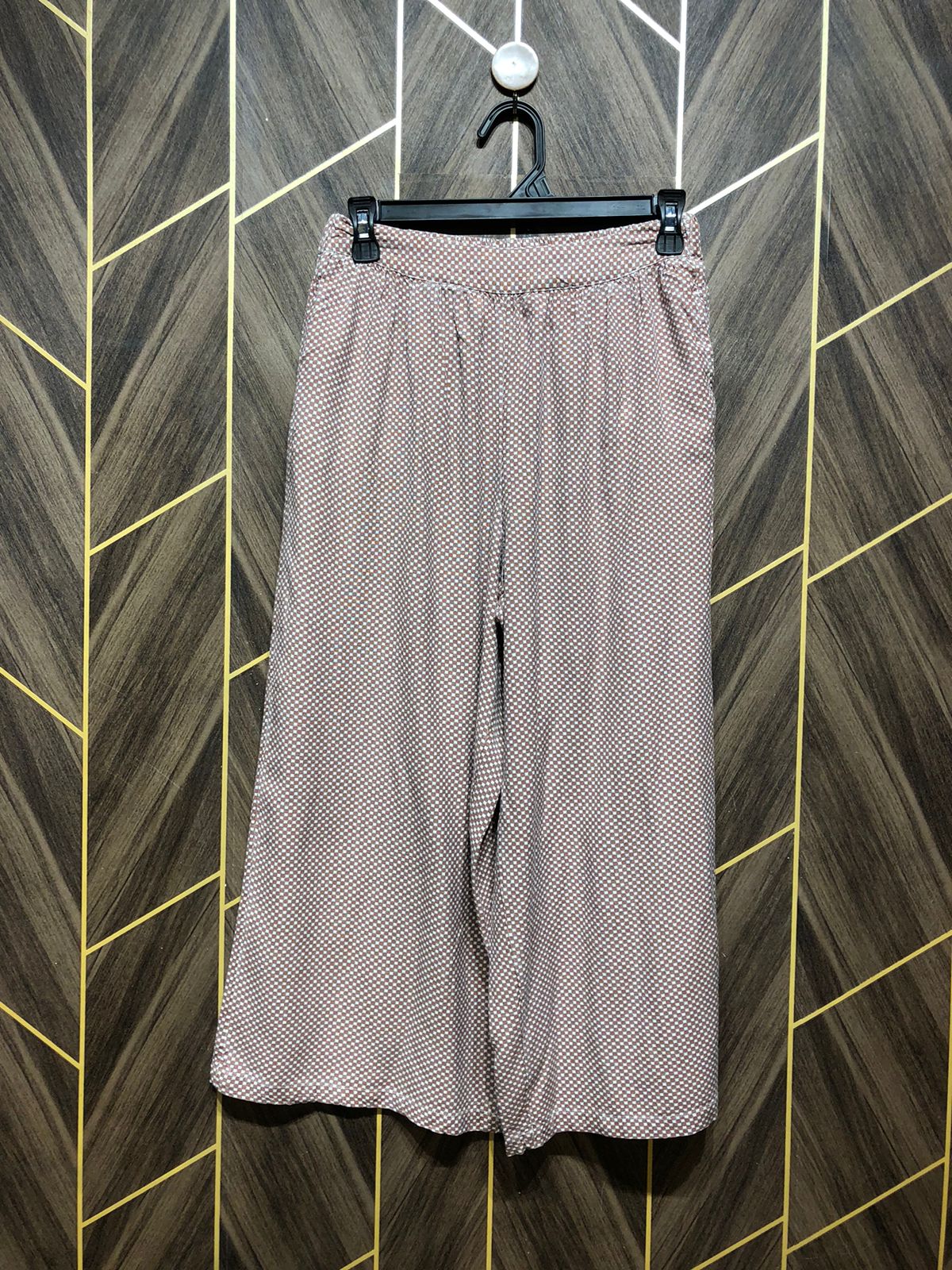 Western Linen Plazo Small to Medium | Size Waist 28–30 | Length 32