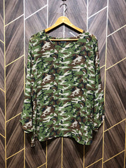 Western Top Chiffon – X-Large Size (Chest: 22 , Length: 27  )