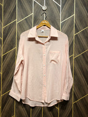 Western Top Chiffon (See Through) – Large Size (Chest: 20, Length: 28  )