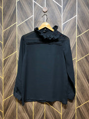 Western Top Chiffon (See Through) – Small Size (Chest: 18, Length: 25)