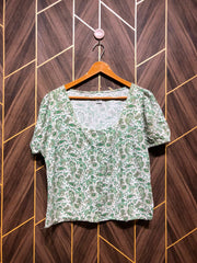Trendy Linen CropTop Size Medium