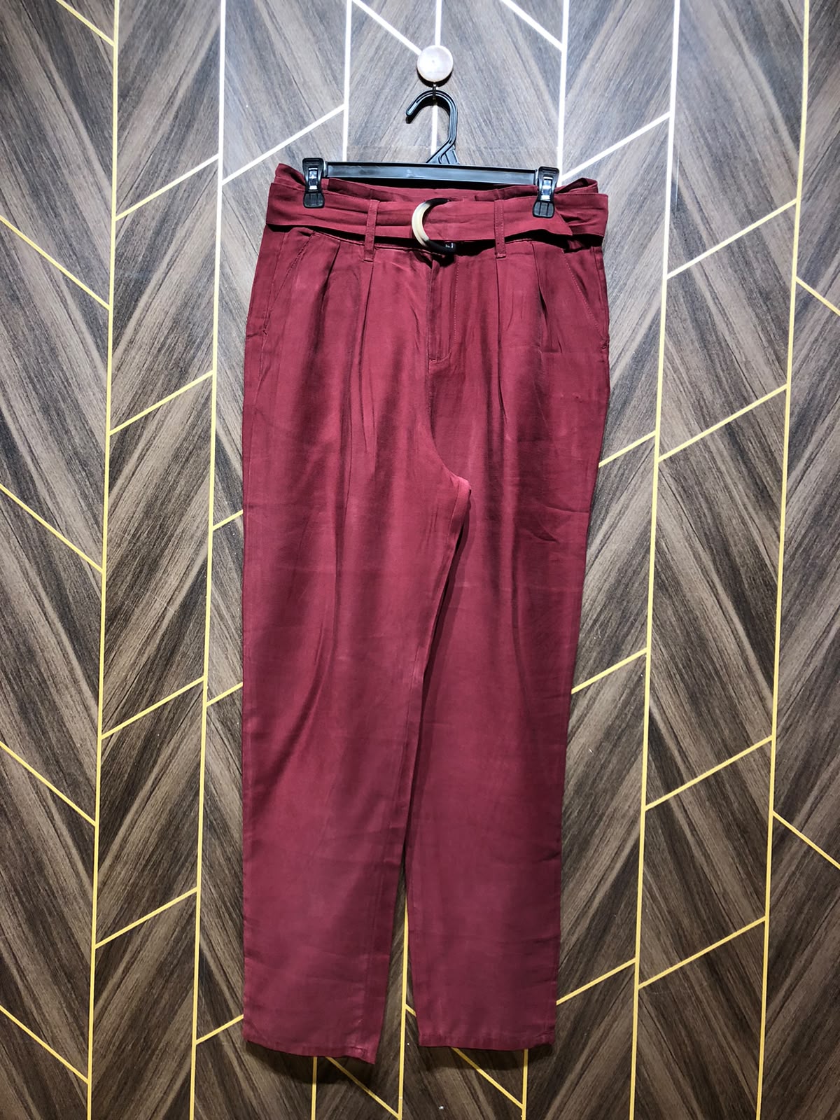 Western Chiffon Plazo Medium | Size Waist 30 | Length 41