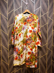Silk Cordset – 1X-Large (Shirt Chest 23, Length 41 | Skirt Waist 28 , Length 37 )