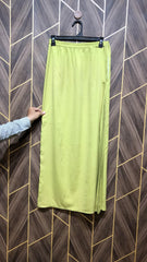 Silk Cordset – X-Large (Shirt Chest 22 , Length 40| Skirt Waist 28 to 30  Length 39  )