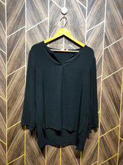 Western Top Chiffon – X-Large Size (Chest: 22, Length: 29 )