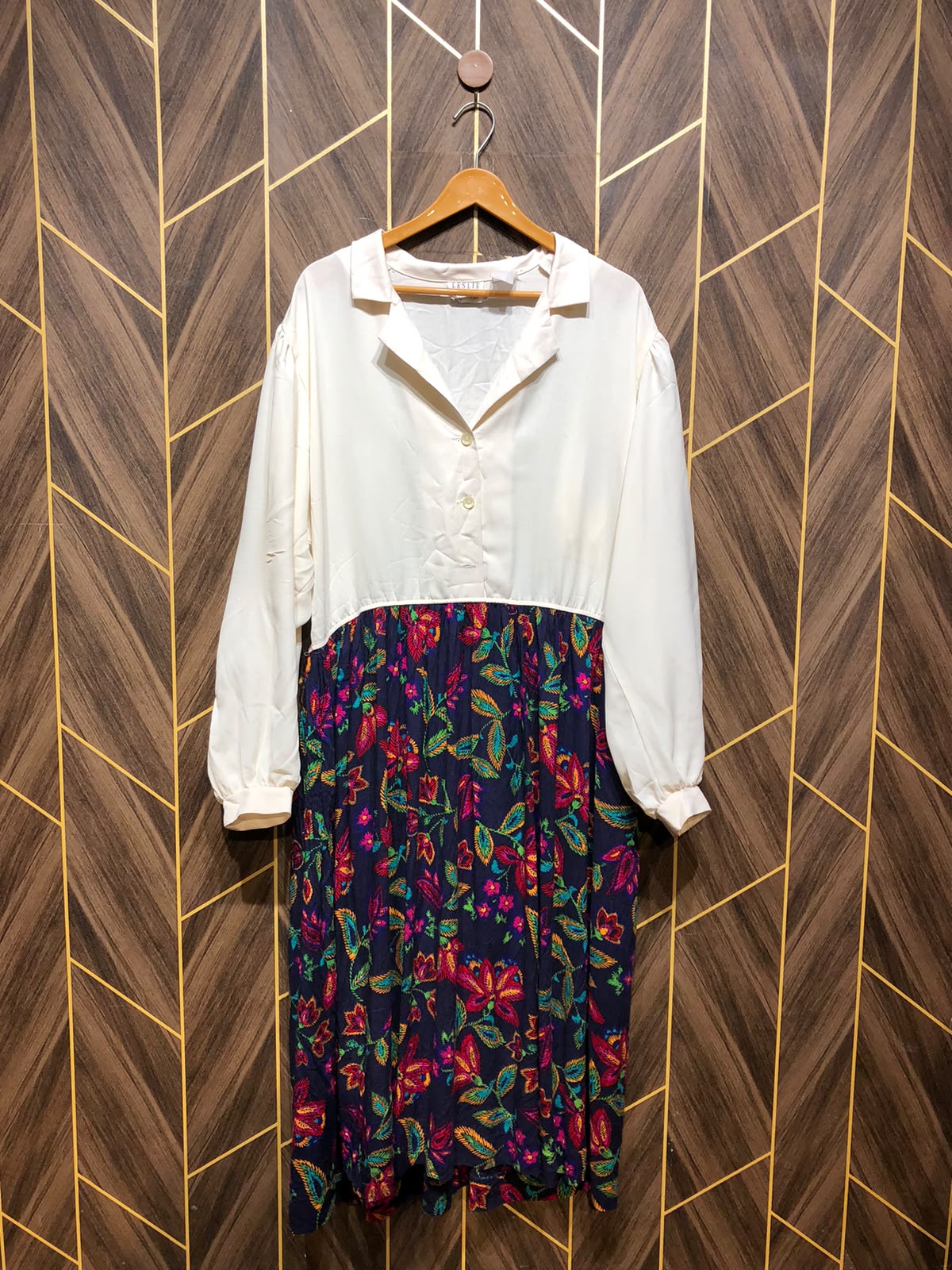 Western Long Maxi Linen Large | Size | Chest 21 | Length 49