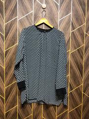 Western Top Chiffon – Large Size (Chest: 20, Length:  30 )