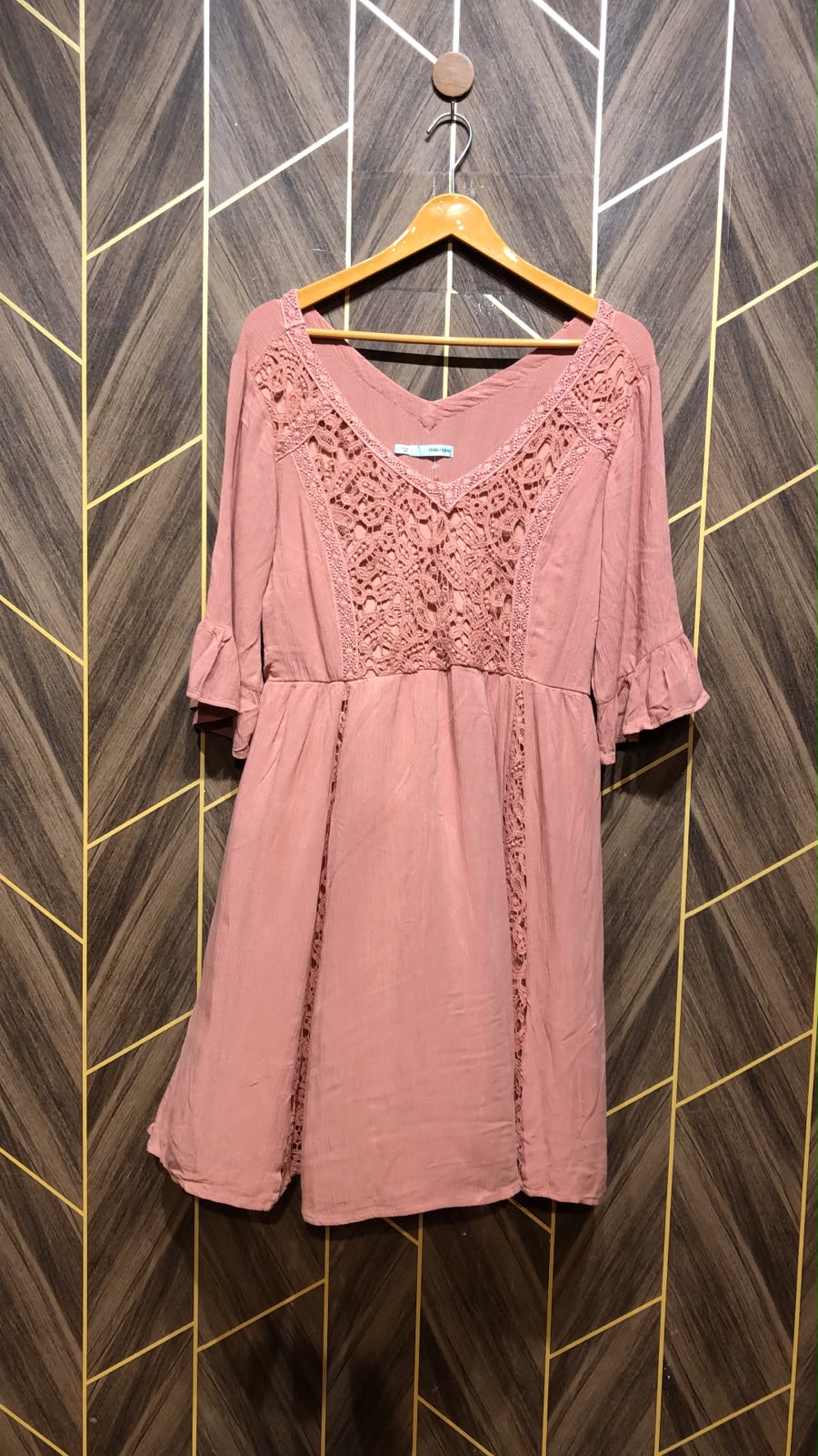 Women Long Shirt Linen Large | Chest 20 | Length 36