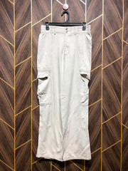 Women Wide Leg Cargo Jeans Medium| Waist 30–32 | Length 40