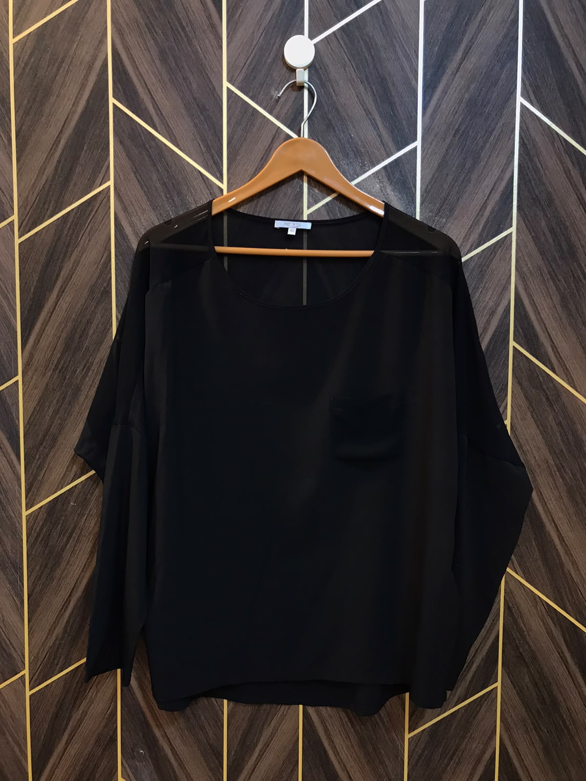 Western Top Chiffon – 2XL Size (Chest: 24, Length: 28 )