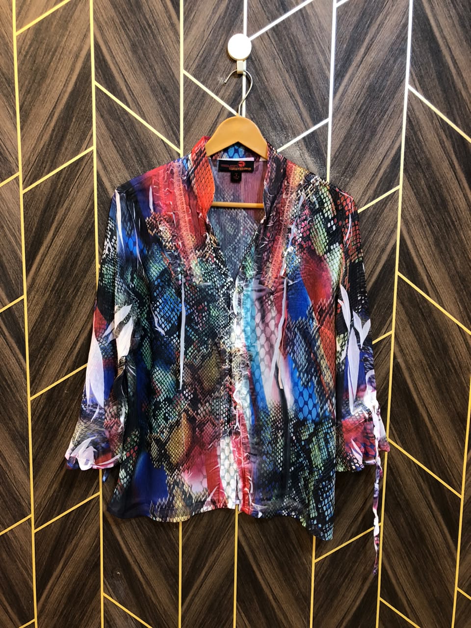 Western Top Chiffon – Large Size (Chest: 21, Length: 25)
