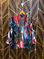 Western Top Chiffon – Large Size (Chest: 21, Length: 25)