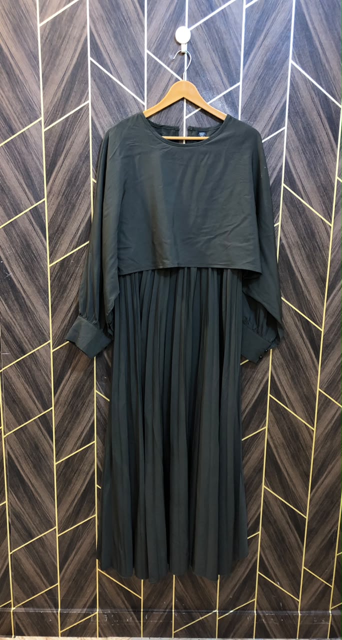 Western Long Maxi Chiffon Large | Size | Chest 20 | Length 56