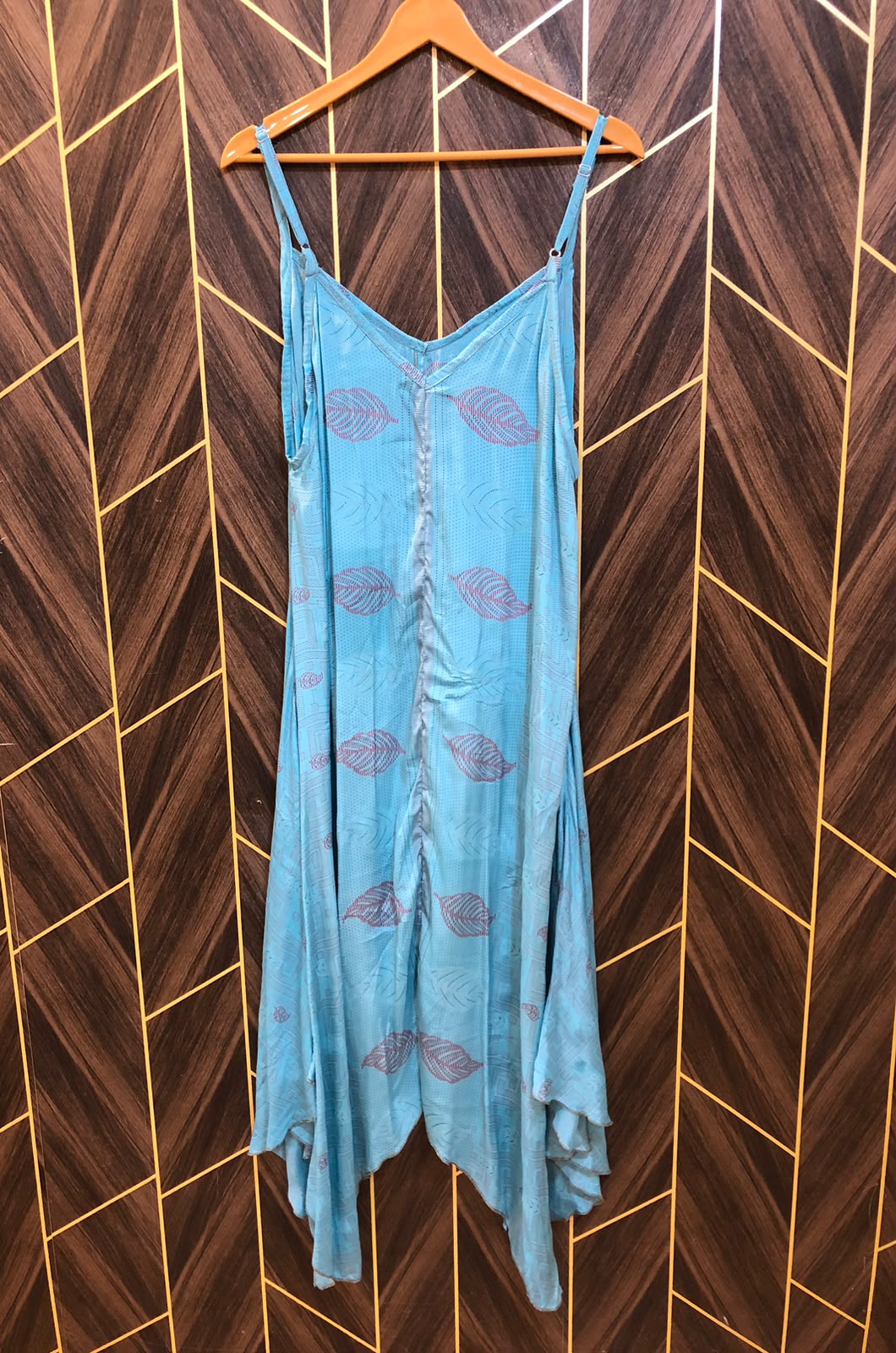 Western Long Maxi Silk Medium | Size | Chest 19 | Length 50