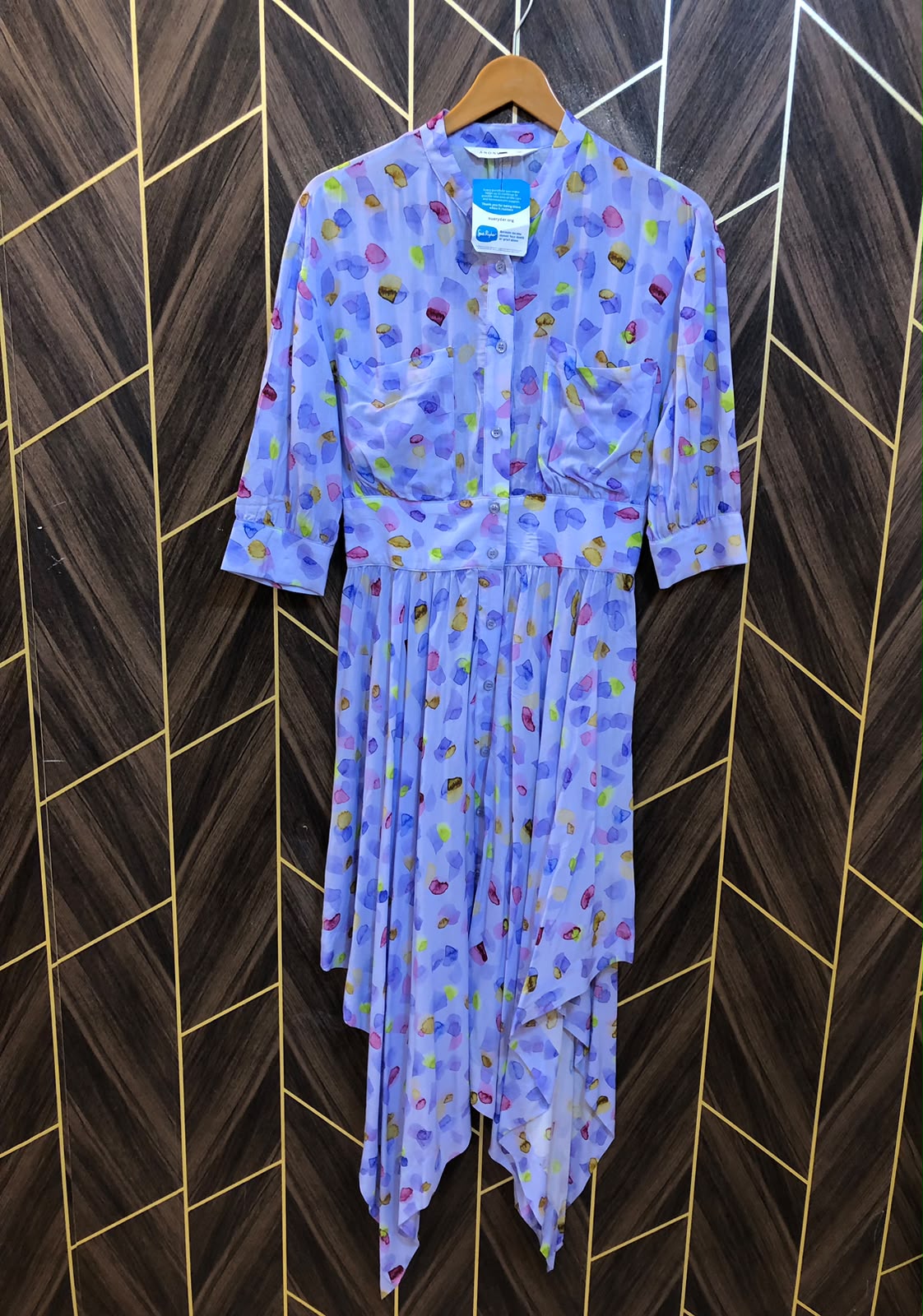 Western Long Maxi Linen Small | Size | Chest 18 | Length 54