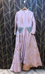 Western Long Maxi dress Silk Medium | Size | Chest 19 | Length 57