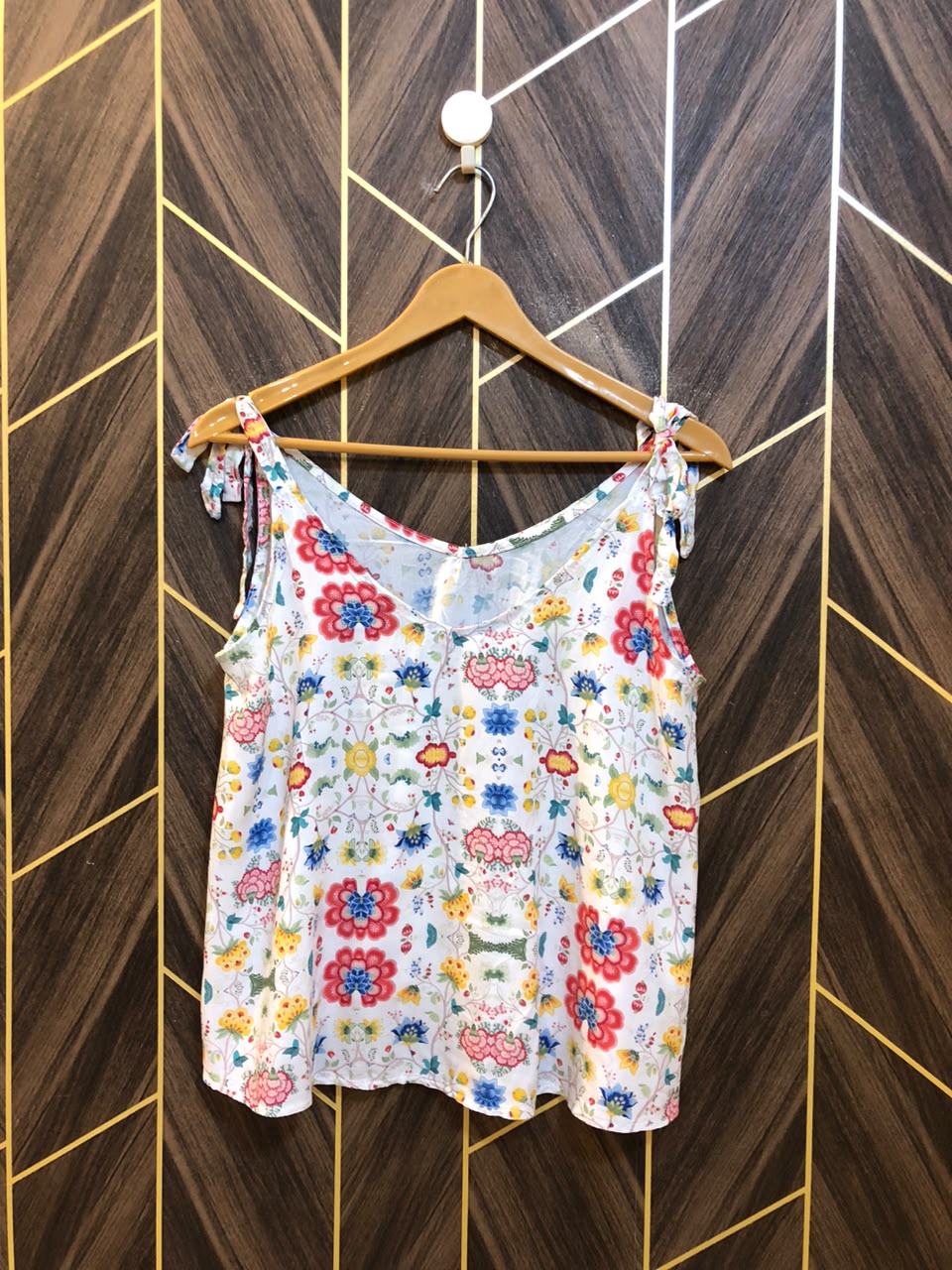 Trendy Linen CropTop Size Medium
