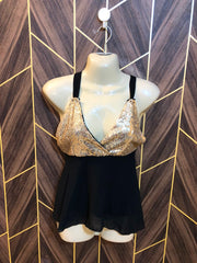 Trendy Chiffon CropTop Size Small