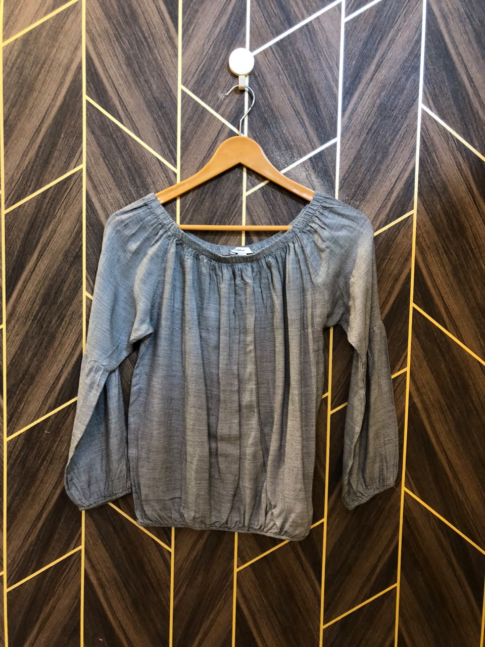 Trendy Linen CropTop Size Medium