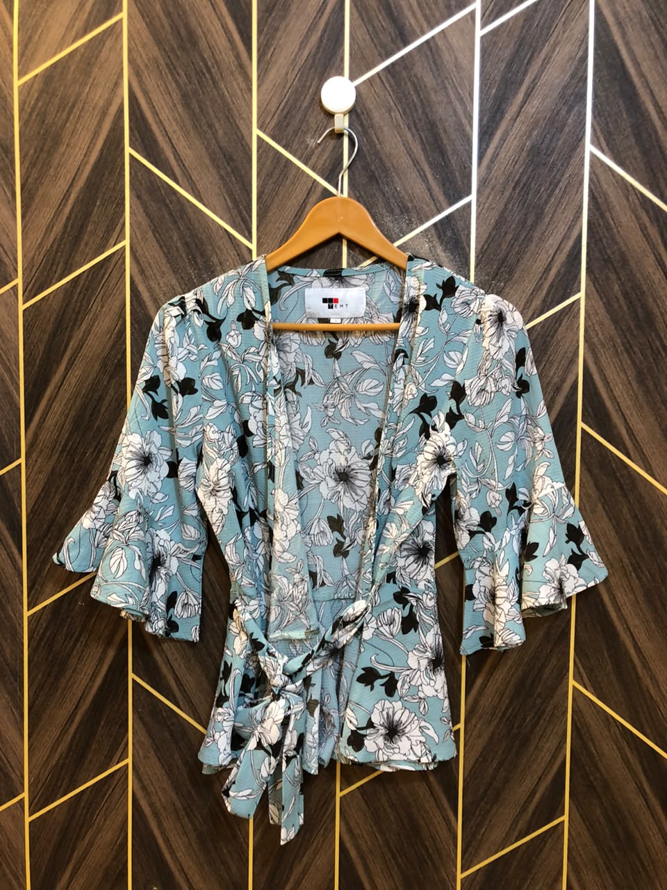 Trendy Chiffon CropTop Size Small