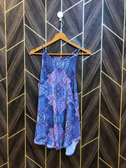 Trendy Chiffon CropTop Size Large