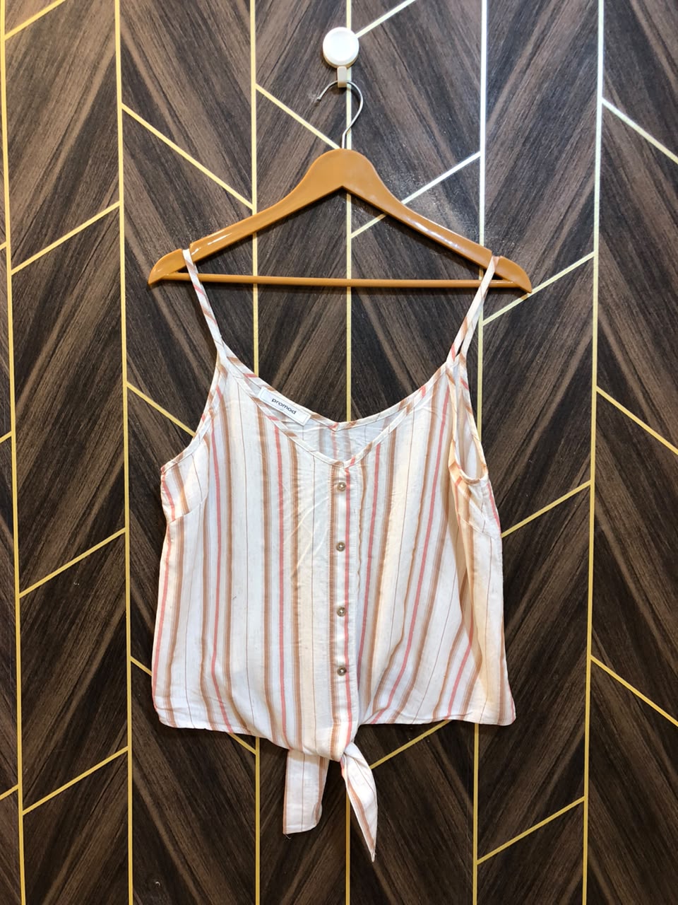 Trendy Linen CropTop Size Medium