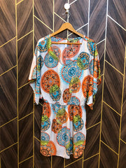 Mini Dress Chiffon X Large Size Chest 22 Length 36