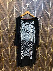 Women Long Shirt Silk 4XL | Chest 26 | Length 43