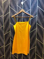Mini Dress body fitted Silk Small Size Chest 18 Length 31