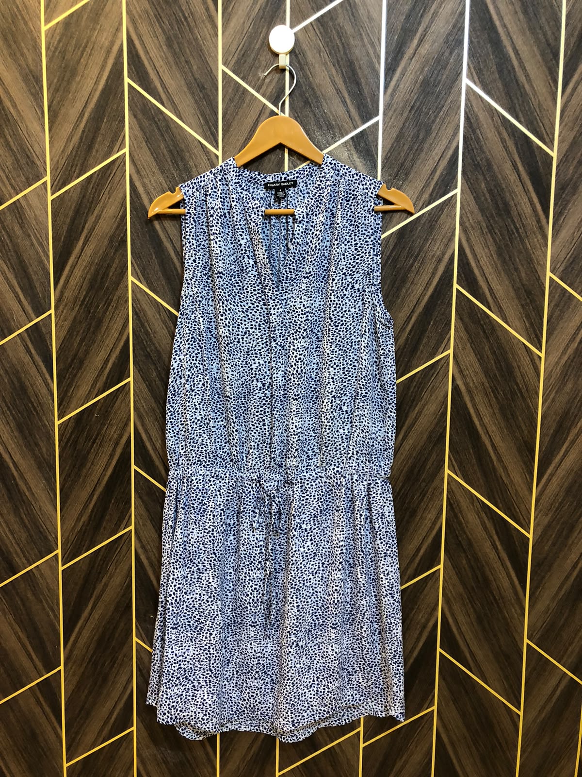 Mini Dress Chiffon Medium Size Chest 19 Length 37
