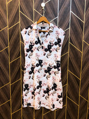 Mini Dress Chiffon Medium Size Chest 19 Length 39