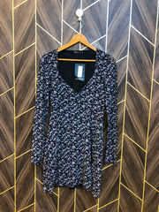 Mini Dress Net Jersey Small Size Chest 18 Length 34