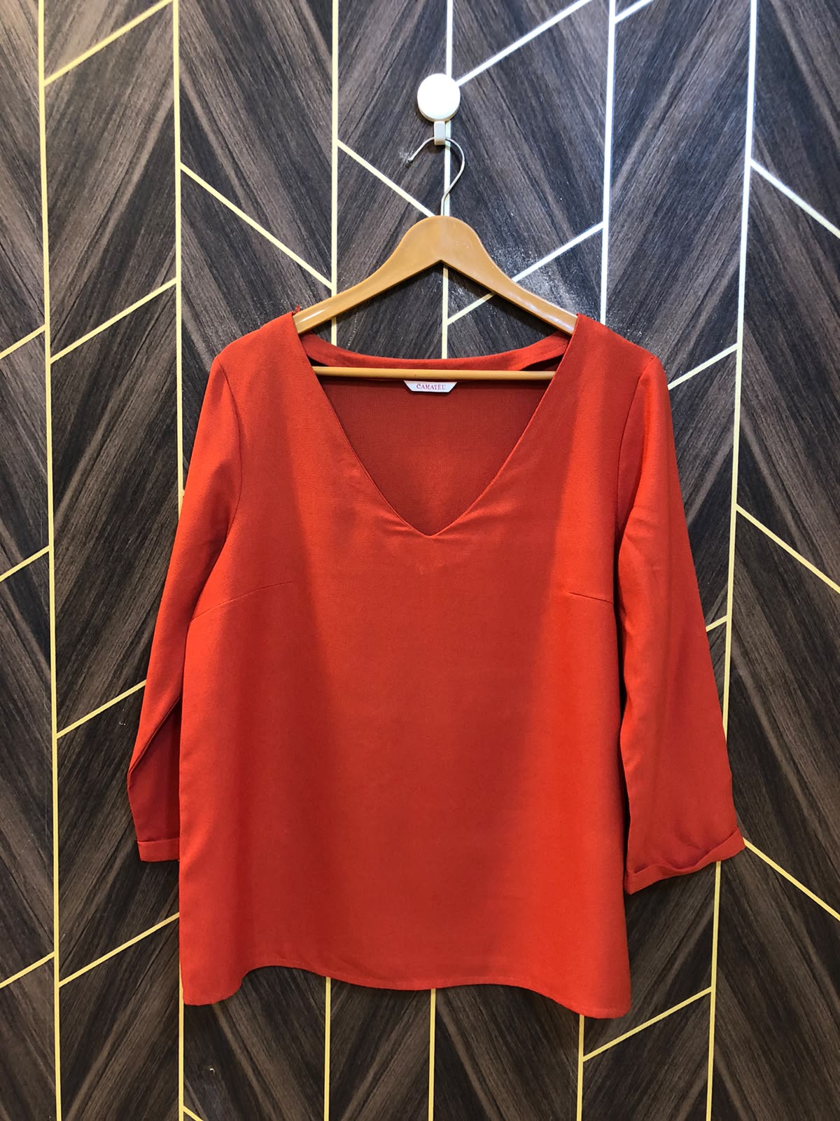 Western Top Chiffon – Large Size (Chest: 20, Length: 26  )