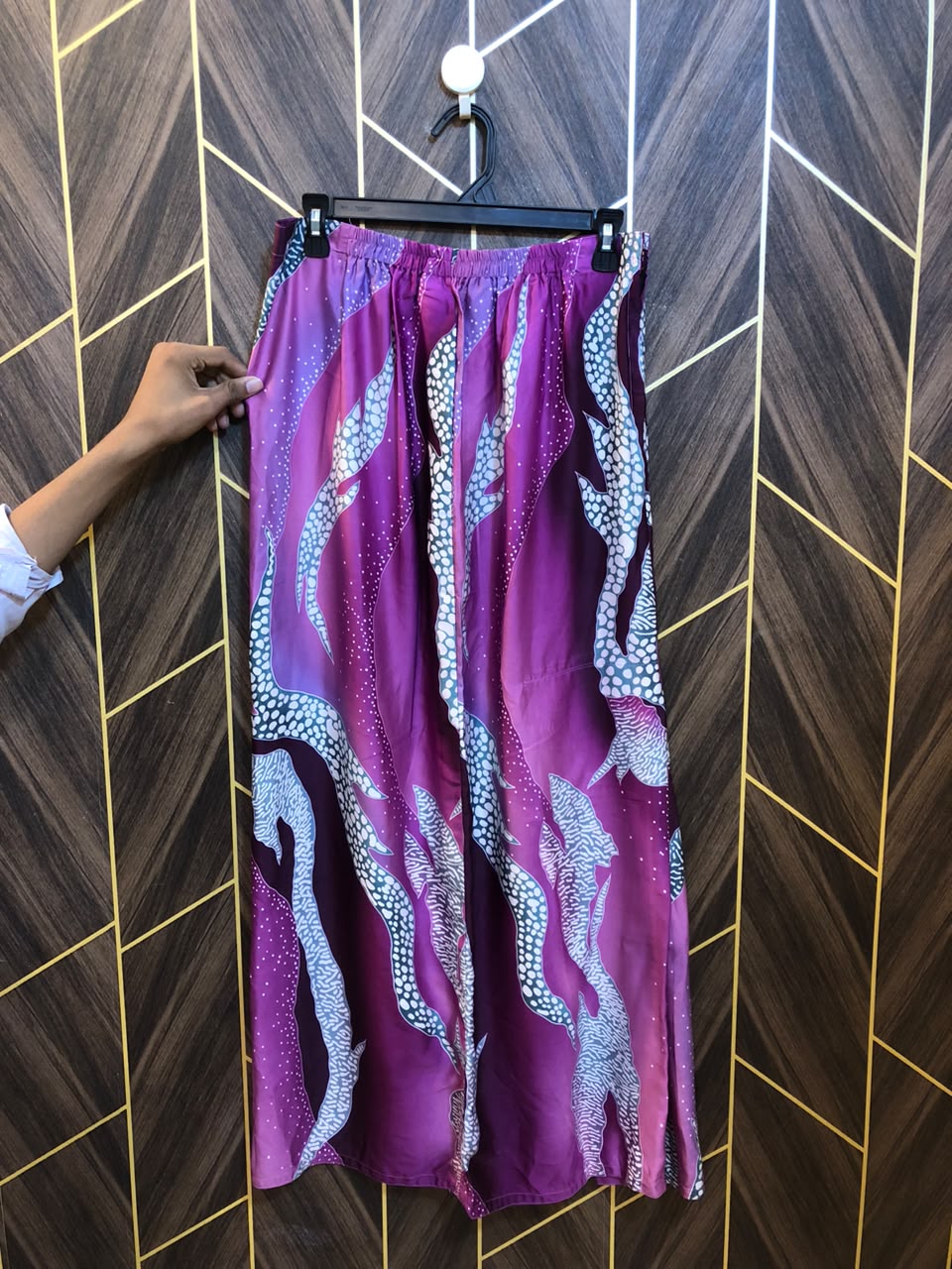 Women Silk Cord Set baggy  | Shirt Chest 19 | Shirt Length 37  | Skirt Waist 30 | Skirt Length 39