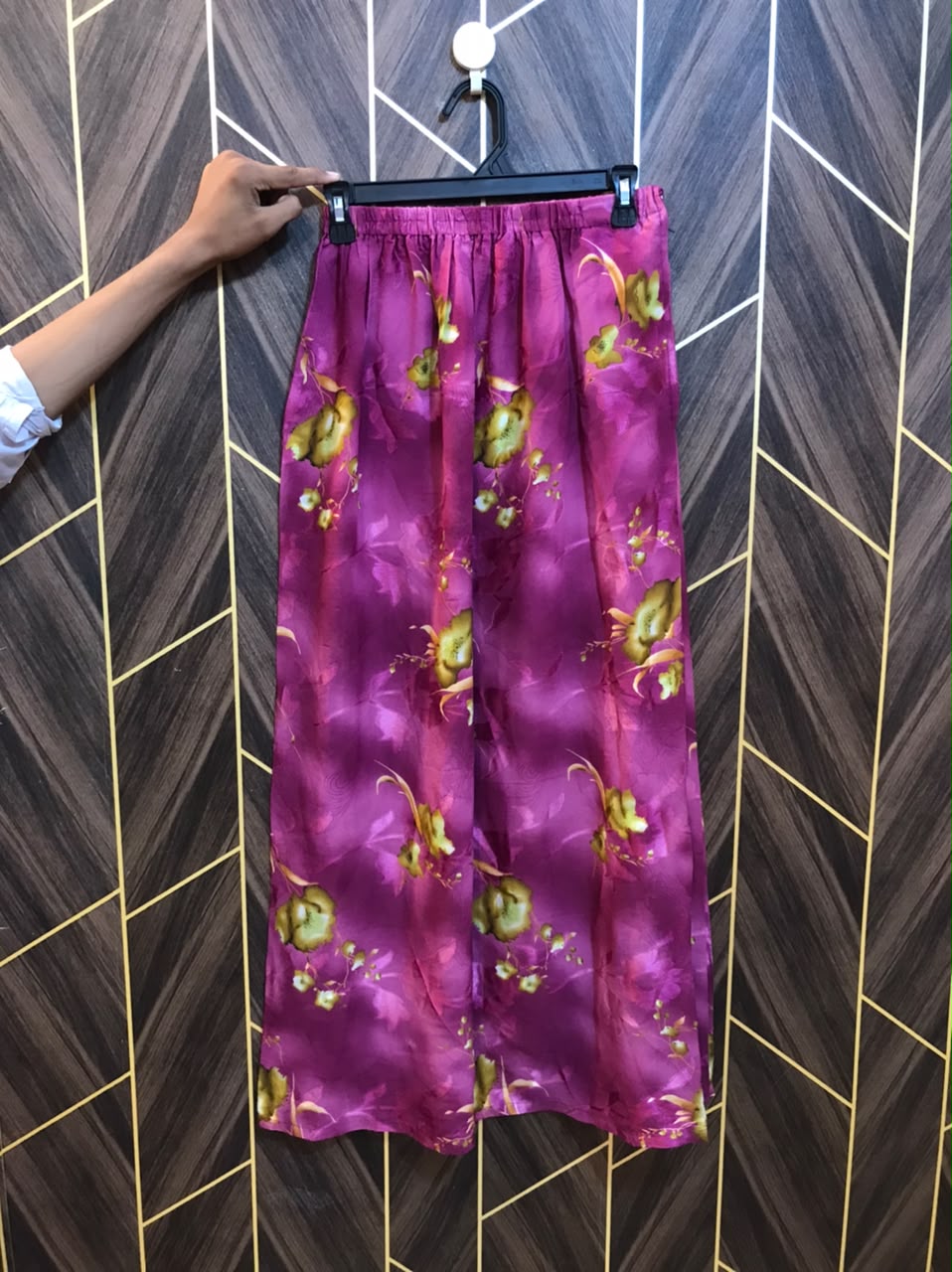 Women Silk Cord Set | Shirt Chest 17 | Shirt Length 39  | Skirt Waist 26 | Skirt Length 39