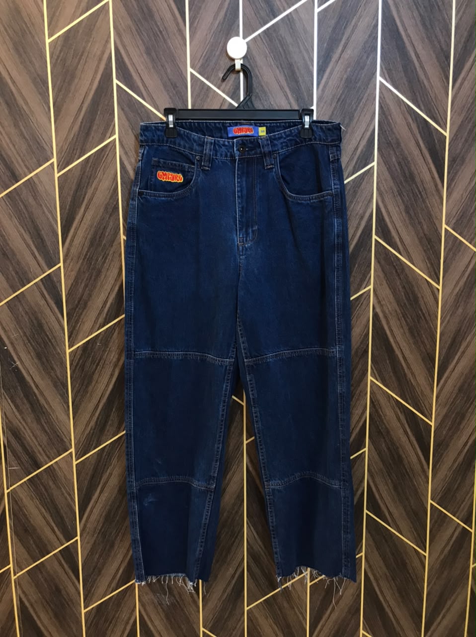 Women High Waist Wide Leg Jeans Large | Waist 33  | Length 39