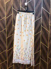 Women Silk Cord Set | Shirt Chest 17 | Shirt Length 35 | Skirt Waist 26 | Skirt Length 39
