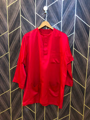 Women Silk Cord Set  baggy | Shirt Chest 21  | Shirt Length 32  | Trouser Waist 34 | Trouser Length 48