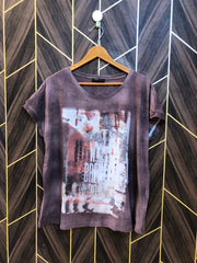 T-Shirt Jersey Medium Size Length 26  baggy