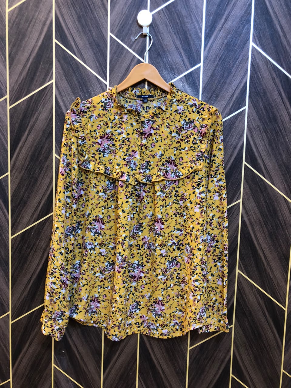 Western Top Chiffon – Large Size (Chest: 20, Length: 27 )