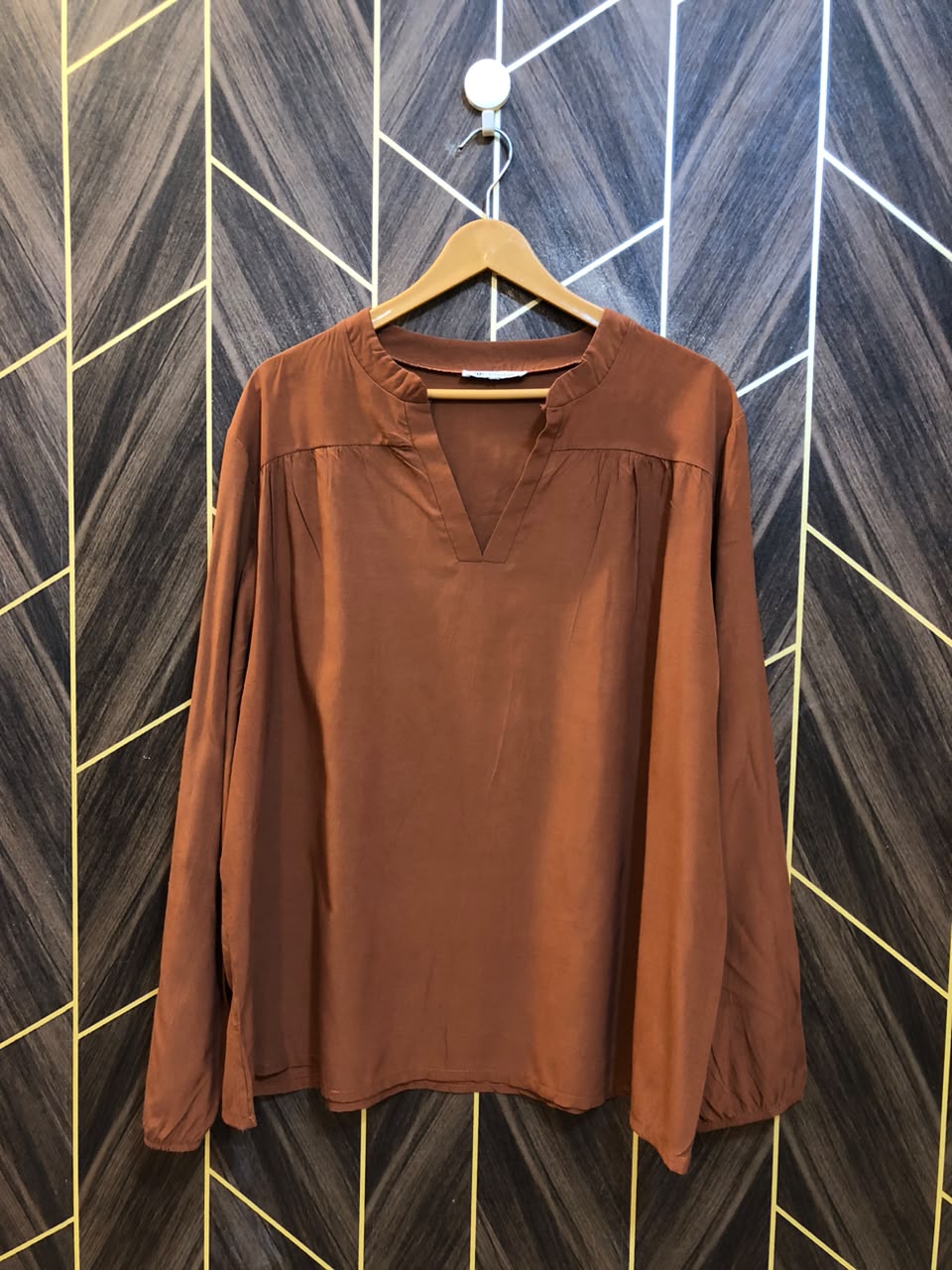 Western Top baggy oinen  – 2XL Size (Chest: 25 , Length: 28  )