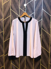 Western Top Chiffon – 1XL Size (Chest: 23, Length: 27  )