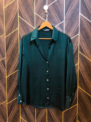 Western Top Silk – X-Large Size (Chest: 22, Length: 28  Minor stain)
