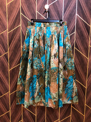Women Skirts Silk Medium | Size Waist 30 | Length 32